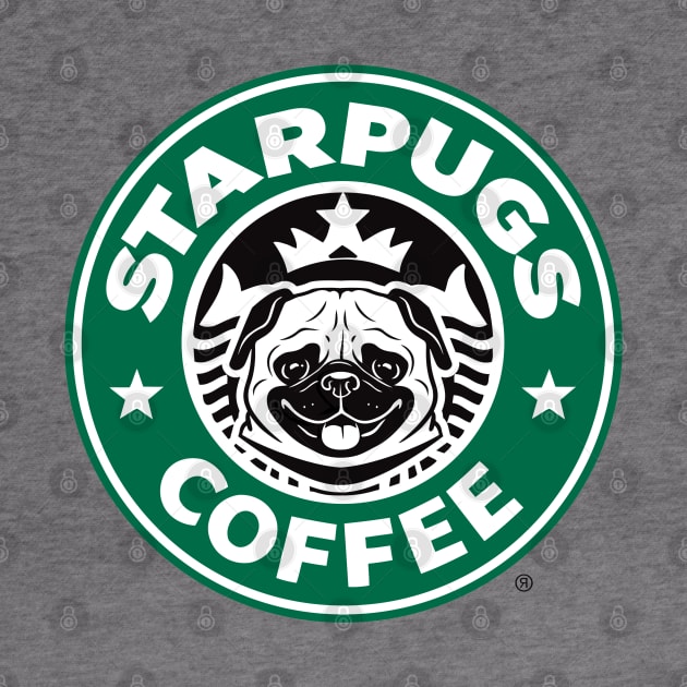 Starpugs Coffee by Alema Art